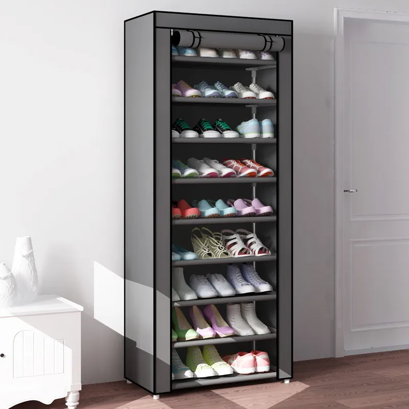 Multi-layer Simple Shoe Rack Entryway Space-saving Shoe Organizer Easy To  Install Shoes Shelf Home Dorm Furniture Shoe Cabinet