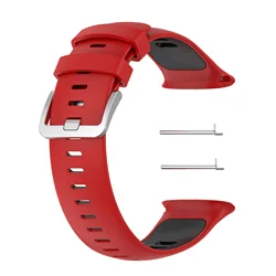 Dual-Tone Quick Release Smartwatch Wristband Strap - Premium Accessory (Red Black)