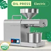Mini Oil Press Commercial Electric RG-311 Coil Oil press Peanuts Flax Seed Sunflower Seed Cold Oil Press Machine 6
