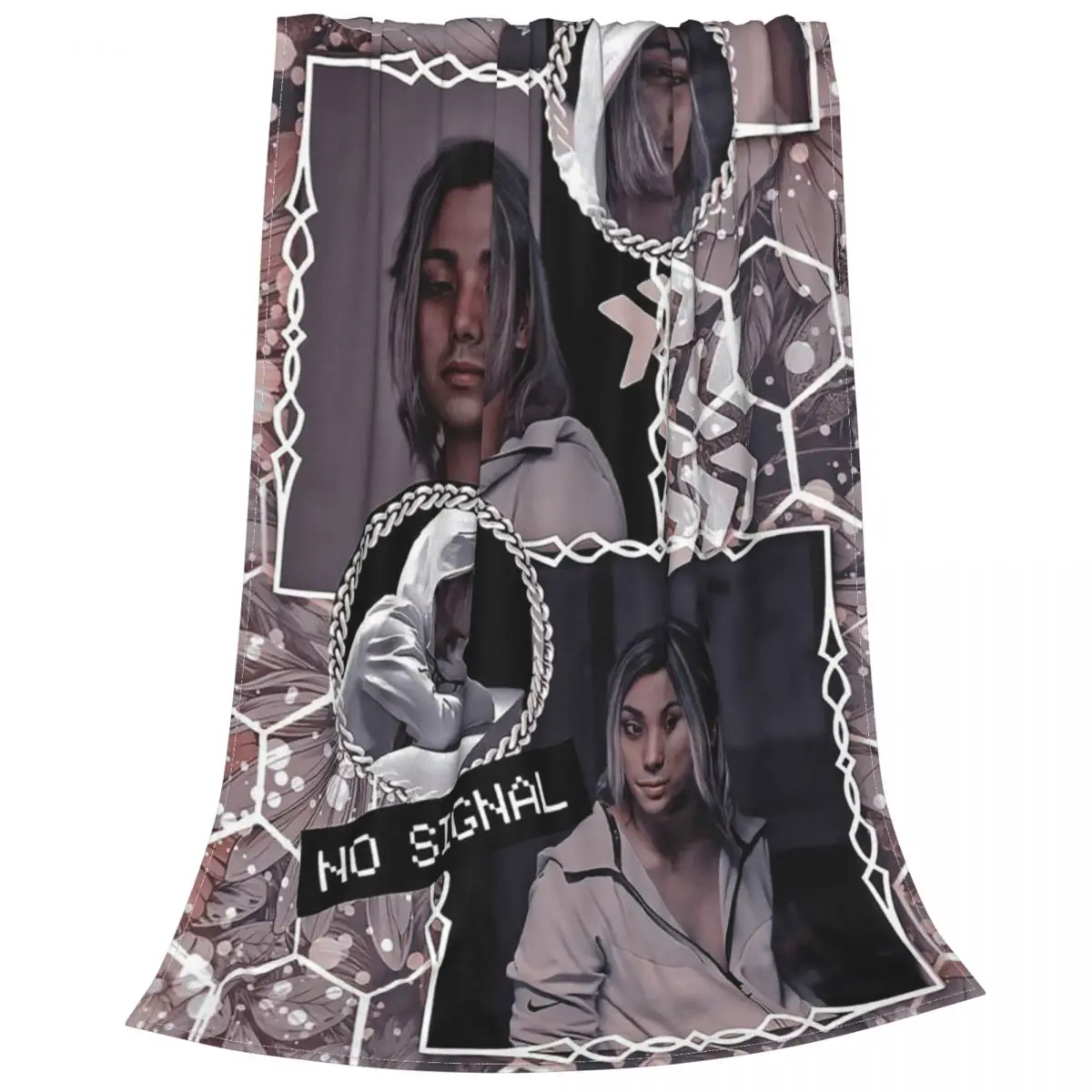 Chishiya Collage Blanket Alice In Borderland Plush Funny Breathable Throw Blanket for Home All Season 4