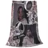 Chishiya Collage Blanket Alice In Borderland Plush Funny Breathable Throw Blanket for Home All Season 4