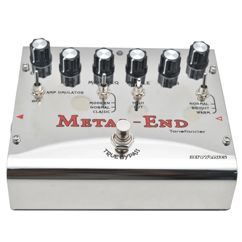 JOYO Pedale Distorsione Extreme Metal JF-17 - Con EQ 3 Bande E Boost Per Chitarra Elettrica - Foto 4