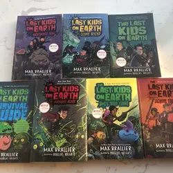 English story picture book 7 books set of last children on earth extracurricular children reading story picture book textbook