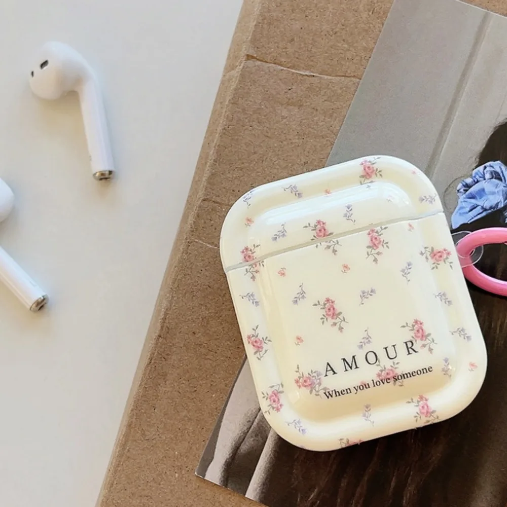 Ins Korean style floral protective case 3 is suitable for airpods Pro wireless Bluetooth earphone case, third-generation_voghion.com