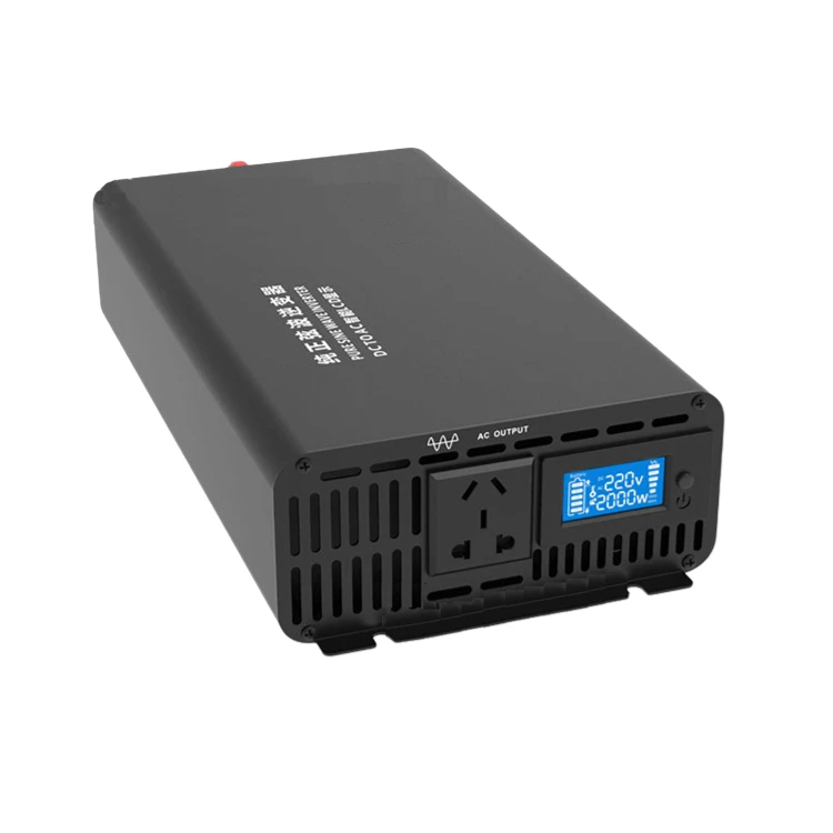 Vendita Calda Aire Acondicionado 2000W 110V 220V Inverter Voltronic A Onda Sinusoidale Pura Per Sistema Di Alimentazione Cc
