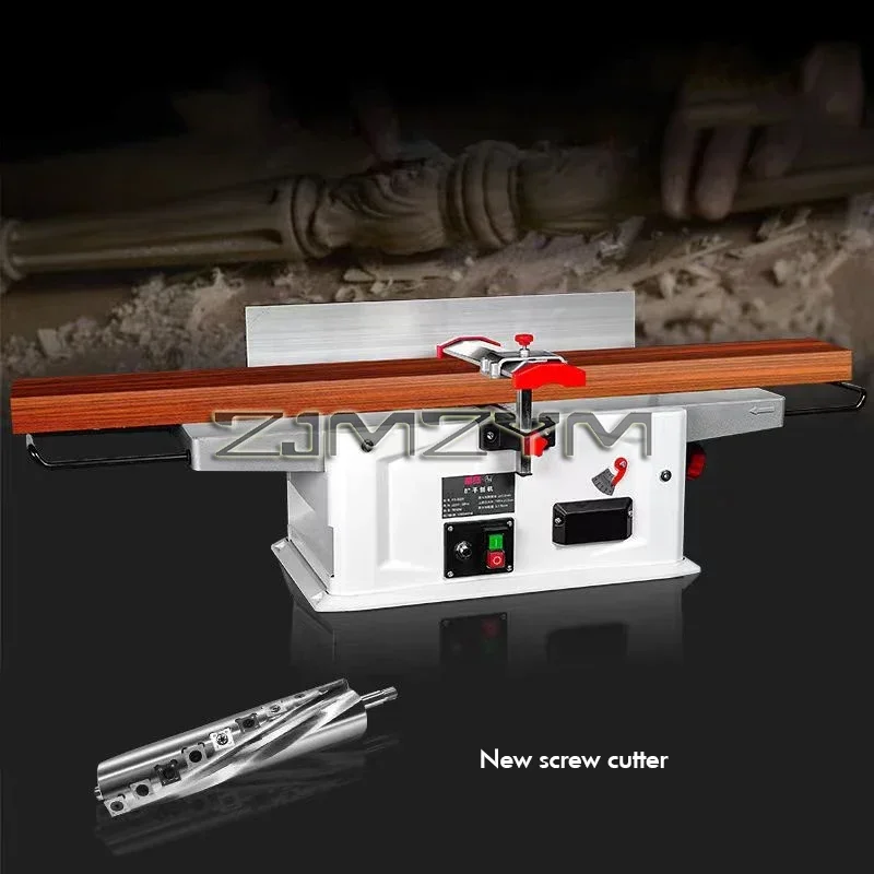 Desktop Eletric Wood Planer Multi-Function High Power Facing Machine Small Woodworking Eletric Planer Machine 3