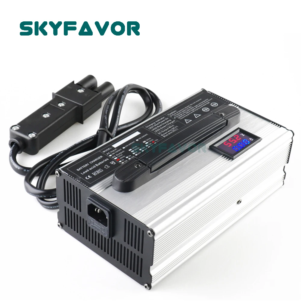 Cargador convertidor rápido de batería 12V a 12V 25A/45A