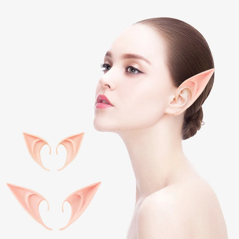 Latex Elf Ears for Halloween Cosplay Costume