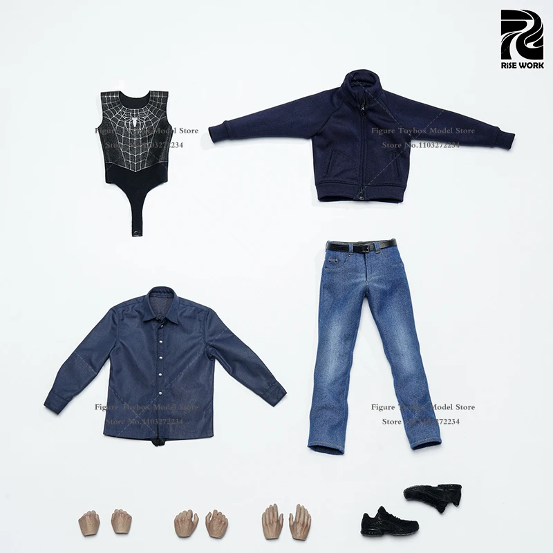 Limited Rise Work RW01 1/6 Scale Black Tobby Body Clothes Set