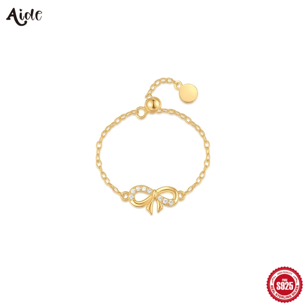 AIDE  마이크로 페이브 CZ 스파클링 블링 활 매력 조정 체인 밴드, 패션 ..