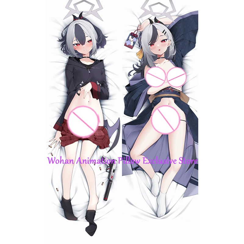 

Dakimakura Anime Pillow Cover Onikata Kayoko Double Sided Print 2-Side Print Pillowcase Body Decoration