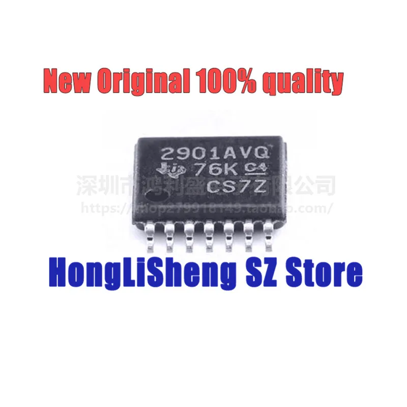 

10pcs/lot LM2901AVQPWRQ1 LM2901AVQ 2901AVQ TSSOP14 Chipset 100% New&Original In Stock