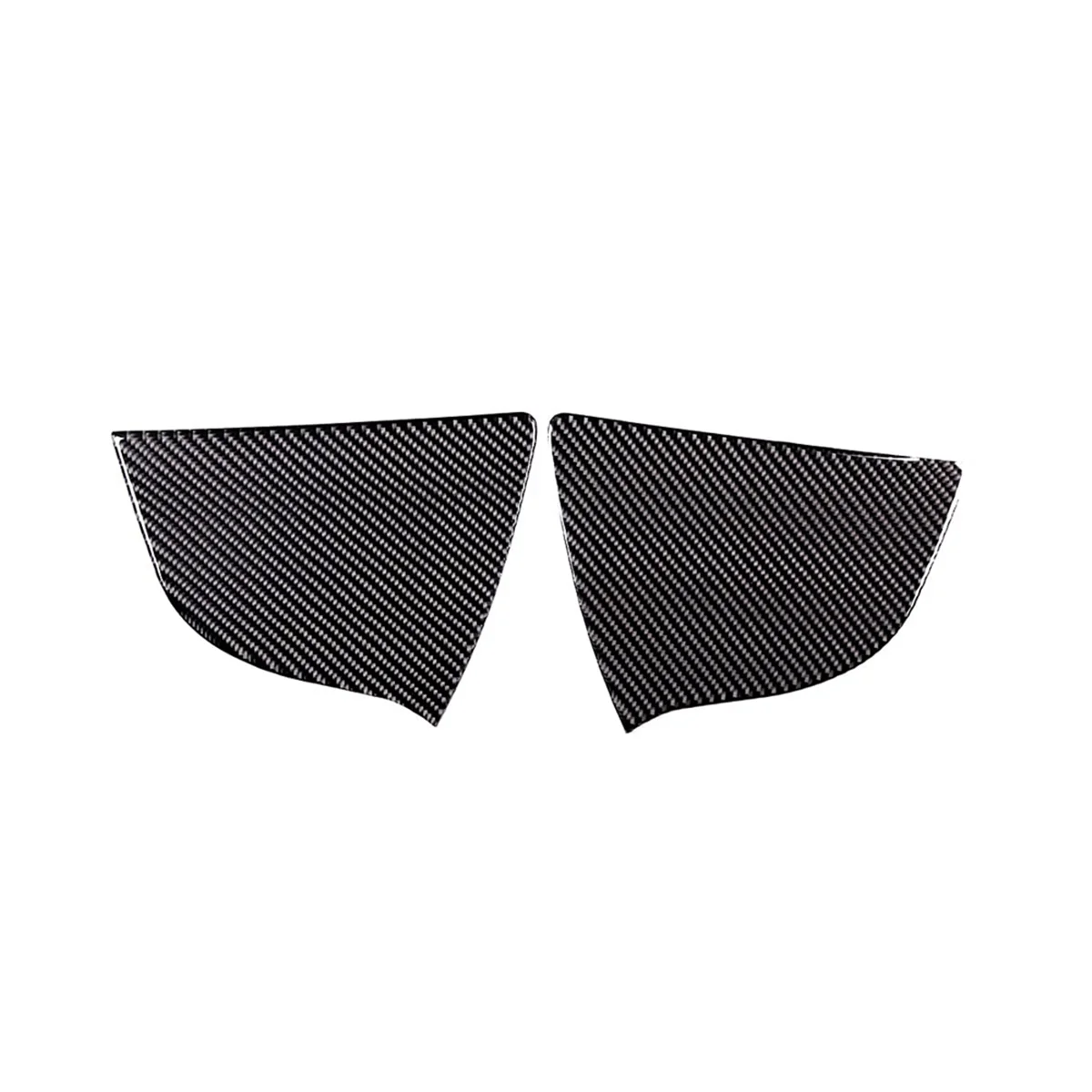 

For Corvette C7 2014-2019 Soft Carbon Fiber Car Inner Door Panel Anti-Impact Buffering Cover Trim Sticker Accessories