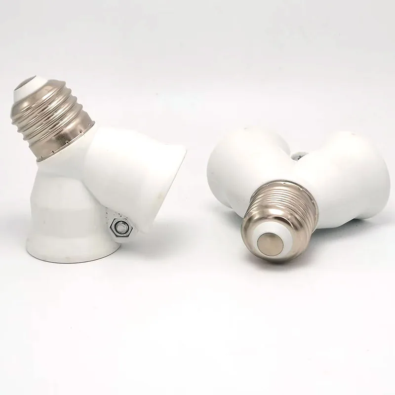 1pcs E14 E27 to 2E27 2E14 Screw Lamp Base Socket PBT B22 to 2E27 LED Light Bulb S079df0731cc549d0a33338671ada669dY
