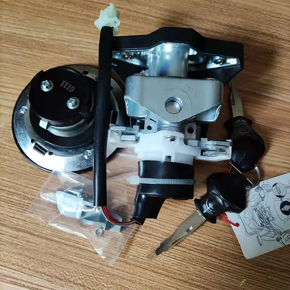 Fuel Tank Switch Full Set Of Car Locks Key Embryo Motorcycle Original Factory Accessories For Zontes Scrambler 125