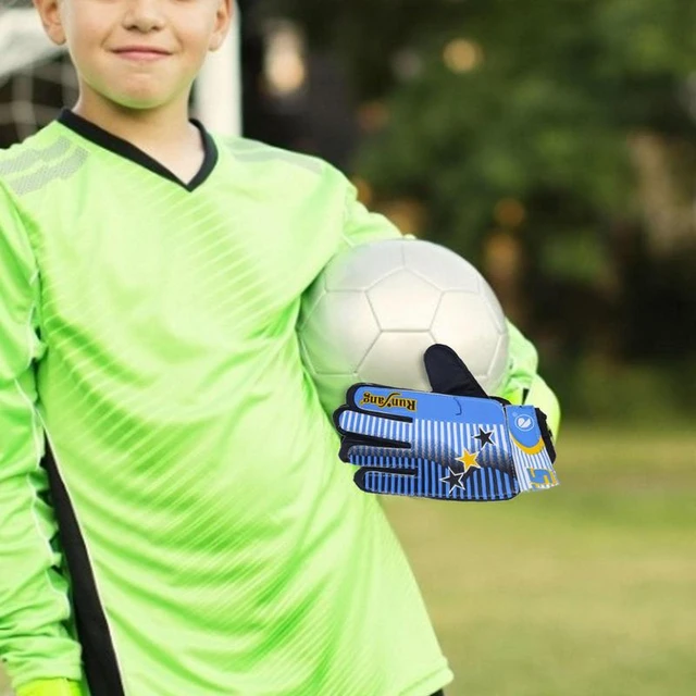 Guantes de portero de fútbol para niños, guantes de portero de fútbol para  niños, protección duradera - AliExpress