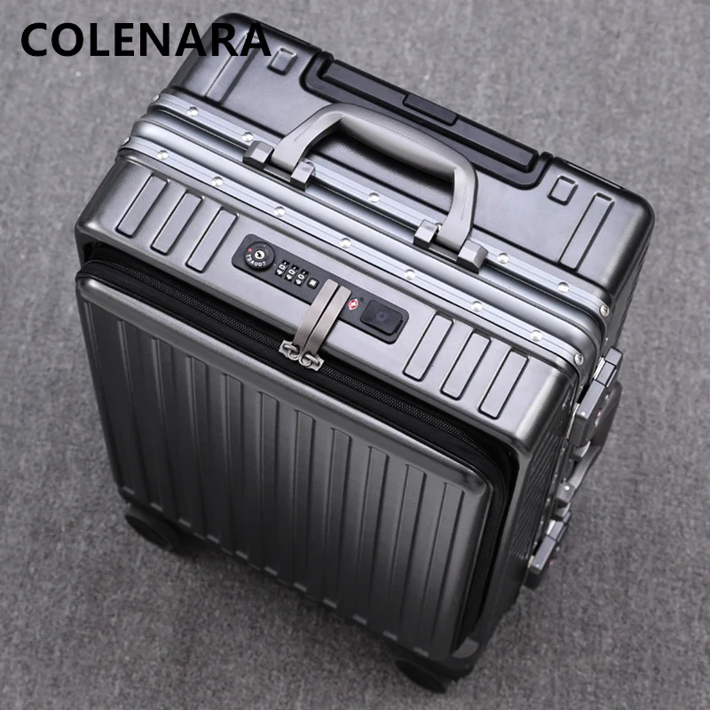 COLENARA 26 Inch PC luggage front opening laptop trolley bag 20