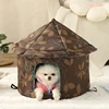 Cat House Waterproof Outdoor Winter Warm Pet Cat Cave Sleeping Beds Tent Home Foldable and Washable for Small Dog Puppy Supplies