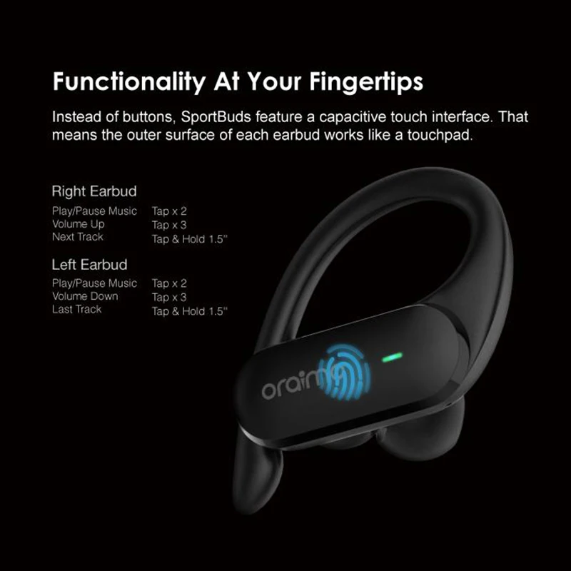 Oraimo SportBuds Wireless Earphone 
