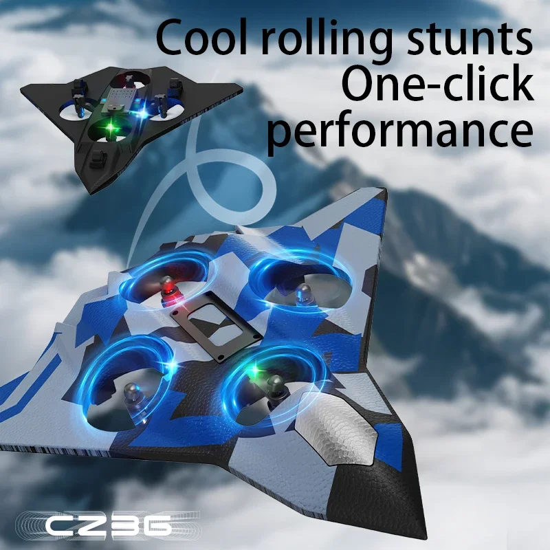 CZ36 Remote Control Foam Airplane Drone Hovering Flight Fighter Fixed Height Rolling Stunt Toy