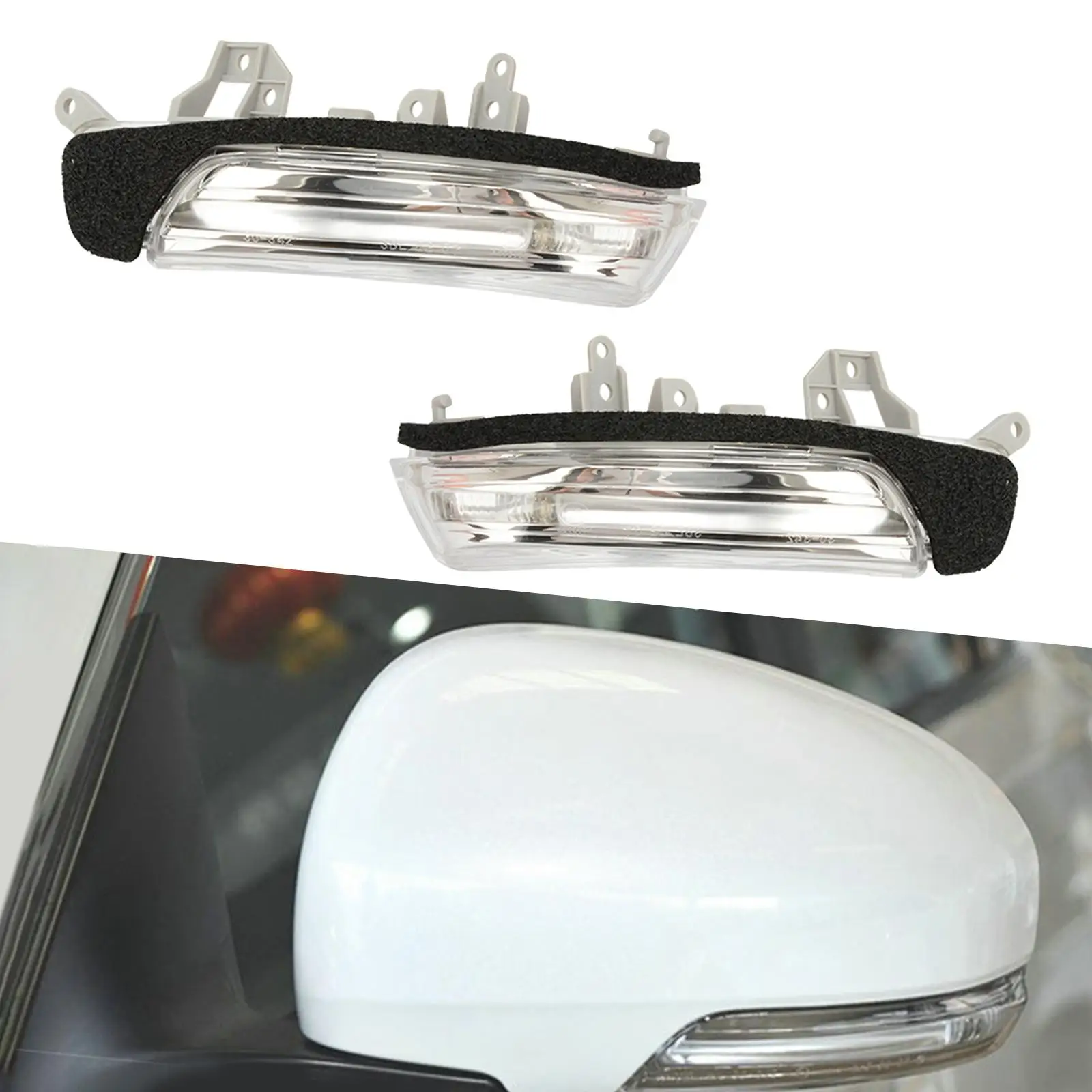 LED Reversing Mirror Light Fit for 10-15 Easy to Install Parts