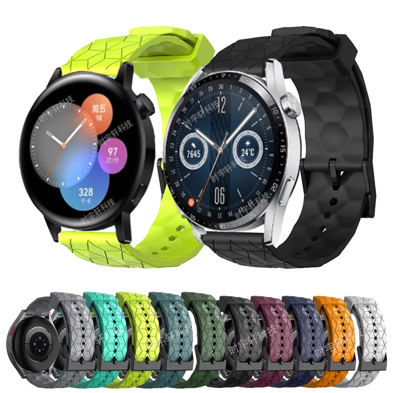 Per Huawei Watch Gt 3 42Mm 46Mm Bracciale 20Mm 22Mm Cinturino In Silicone Per Huawei Gt 2 Pro/Gt 2E/Runner/Gt 3 Se/Watch 3 4 Band Correa