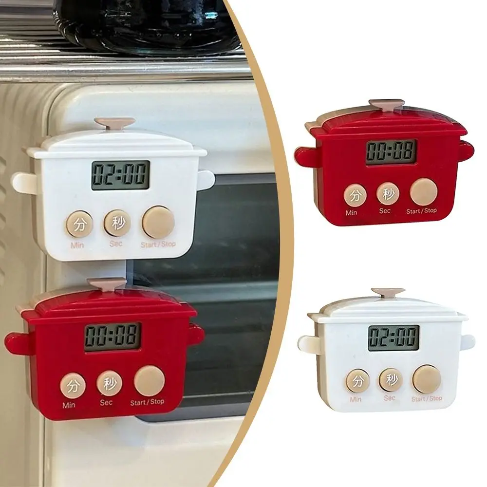 Plastic LCD Kitchen Timer for Cooking Baking