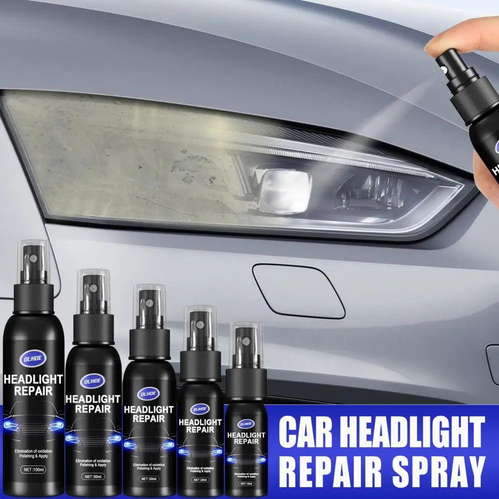 Headlight Scratch Spray Convenient Quickly Remove Anticorrosion Car