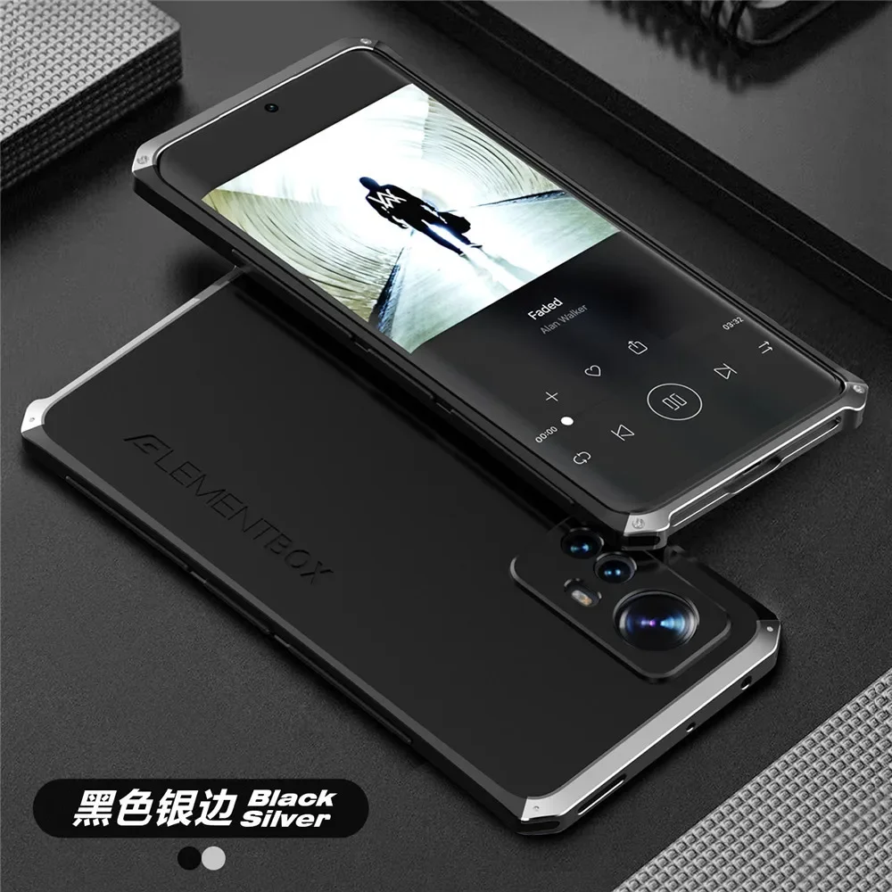 Durable Metal Armor Aluminum PC Phone Case Cover