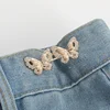 1pc Bowknot Button Adjuster For Pants And Skirts Waist Tightener Adjustable Waist Buckle For Jeans No Sewing Required 4