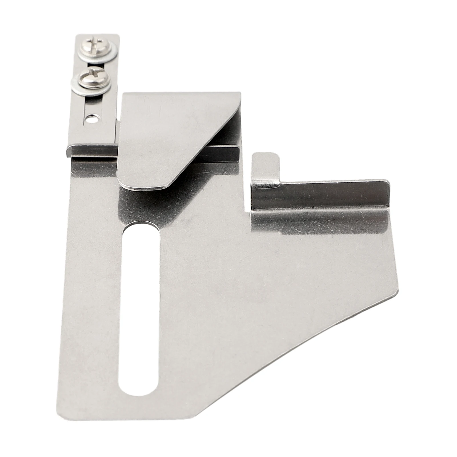Description Picture 6 of itemAdjustable Fabric Guide Hemmer Device Fit 2 / 3 Needles Coverstitch Sewing Machine Accessories Single Down-turn Folder DY205