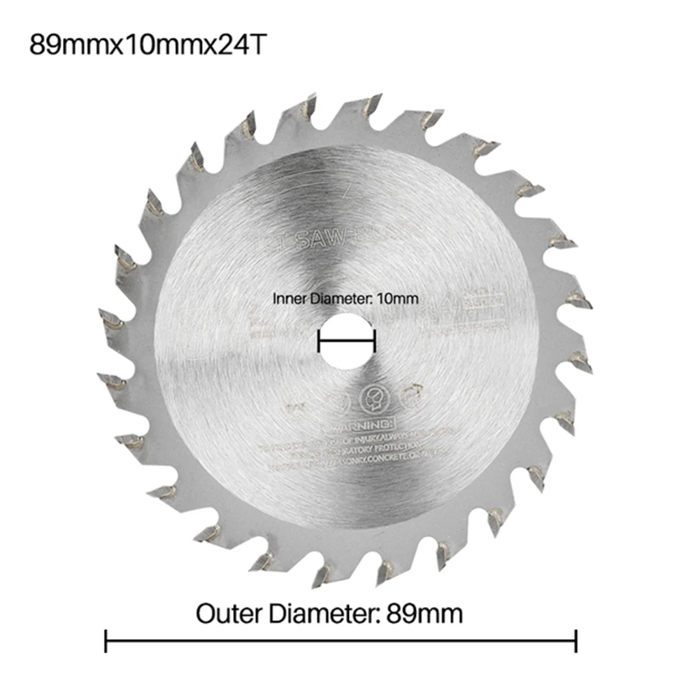 Wood Saw Blade 1pc Diameter 89/115mm Mulitpurpose TCT Circular Saw Blade Carbide Tipped Woodworking Cutting Disc high quality saw blade circular tct saw disc 89mm 115mm angle grinder carbide carbide tipped circular saw blade