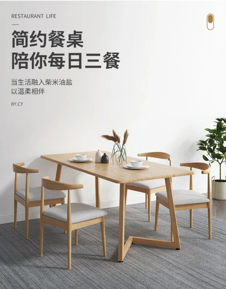 Design Italian Dining Room Sets Luxury Organizer Wooden Commercial Restaurant Sets Waterproof Floor Mesas De Jantar Furnitures