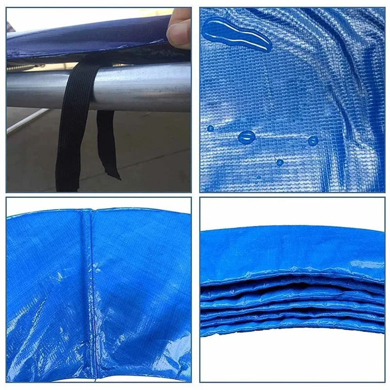 6/8/10 Feet Trampoline Protection Mat Trampoline Safety Pad Round Spring Protection Cover Waterproof Pad Trampoline Accessories Mallzona