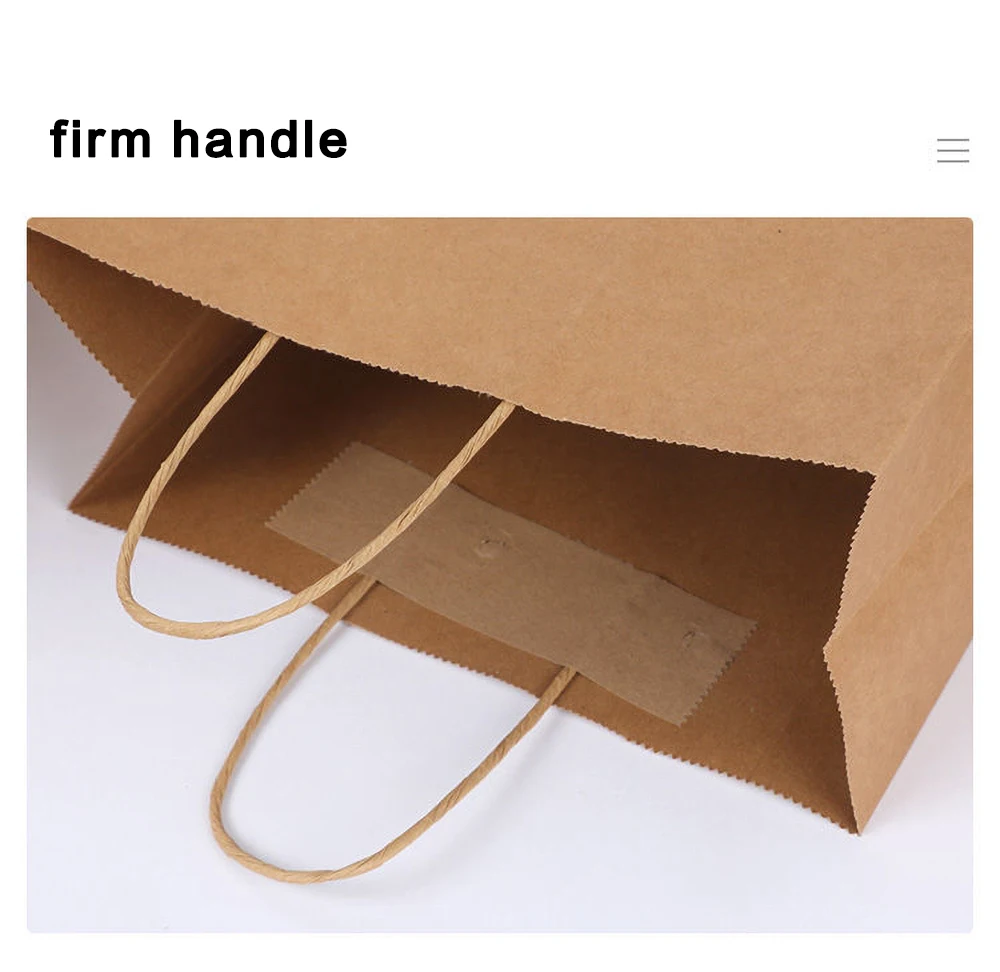 100Pcs Custom Logo Kraft Bags Gift Paper Packing Bag Craft Packaging Personalization business Shopping Clothes package Bags 10 S079fb7413000489994153c74f46a1a7do