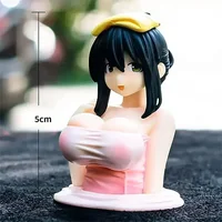 New 1/2pc Sexy Anime Shaking Boobs Console Dashboard Interior Accessory Girls Boys Adult Figure Collection Model Doll Toys 6