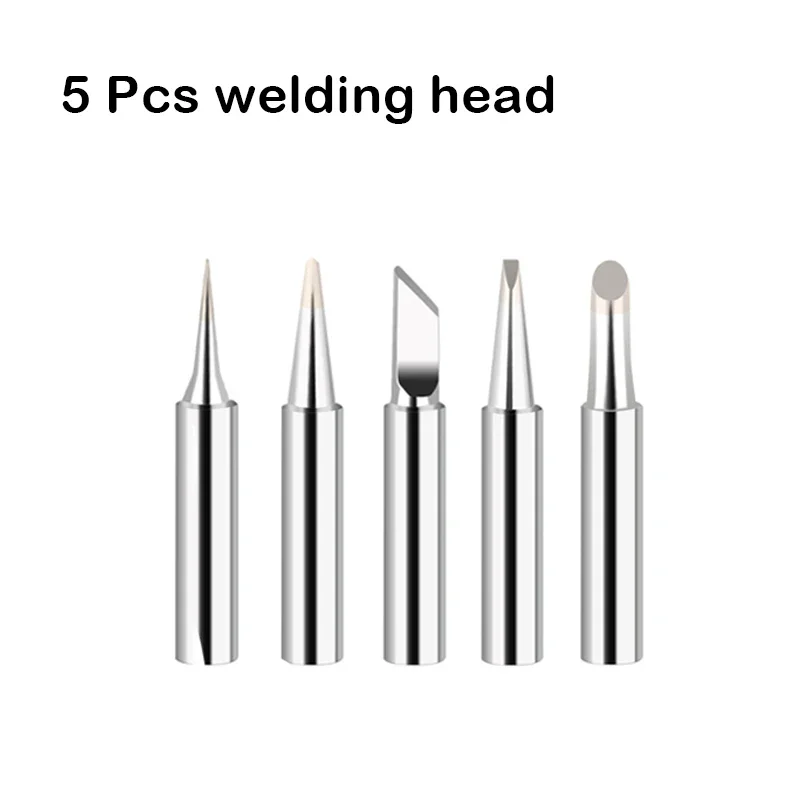 Adjustable Temperature Electric Soldering Iron Kit - 60W Heat Pencil Tips for Precision Welding and Repair