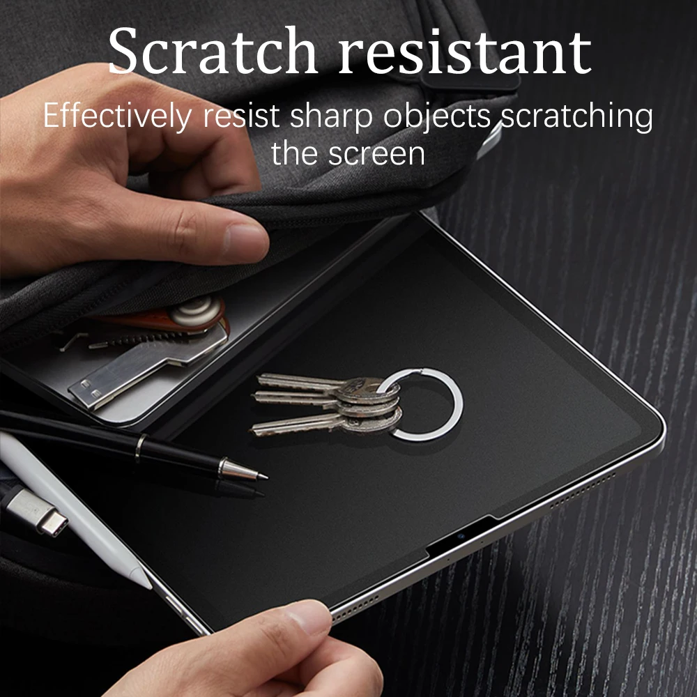 2 Pezzi Pellicola Protettiva Effetto Carta per iPad 13 11a Gen M4 M5 12.9 Air 11 M2 M3 5 4 3 10 9 9a 10a Generazione Mini 6 7 - immagine 6