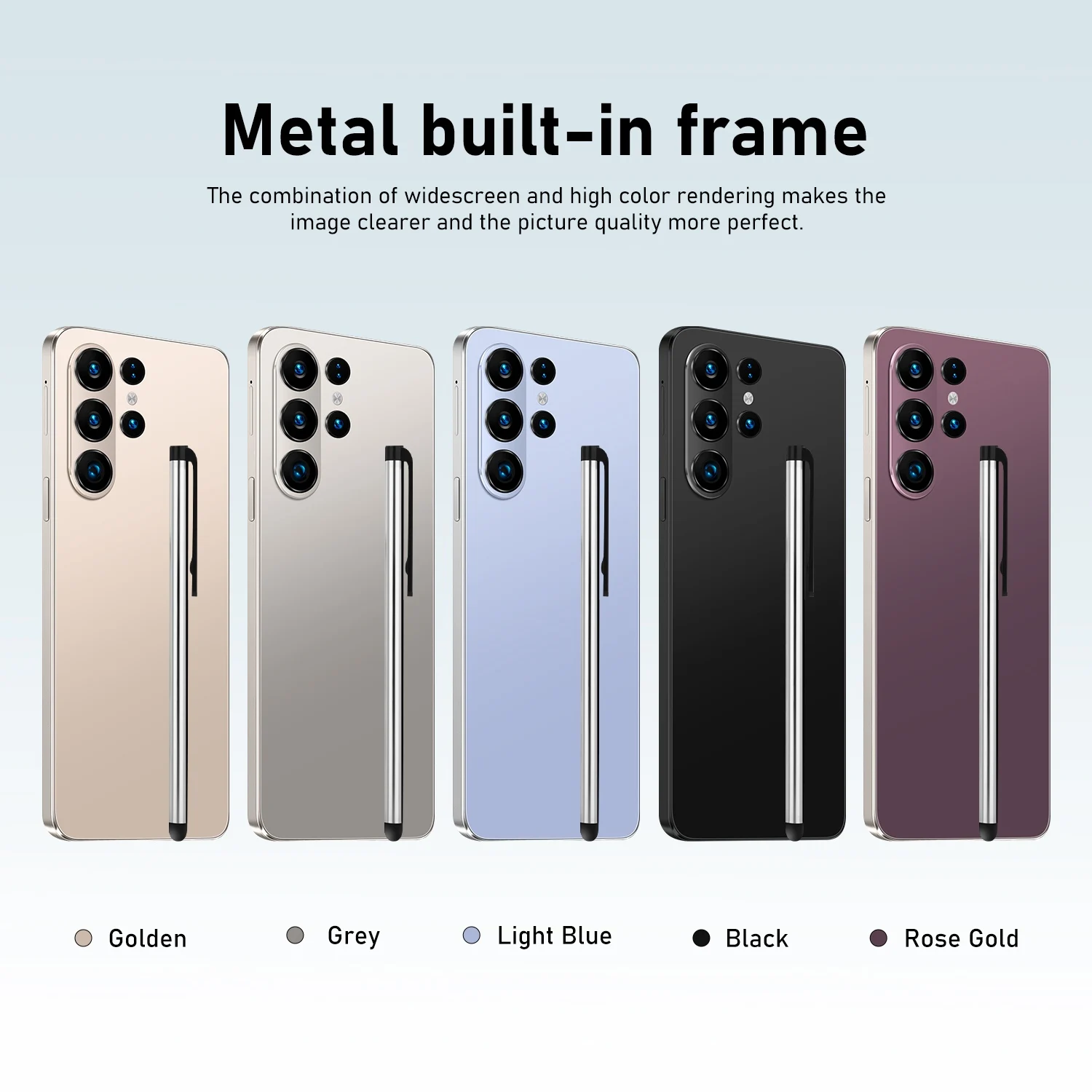 Nouveau S27 Ultra 2026 de haute qualité, système intelligent original 4G 5G double carte double veille, version globale, batterie 7800 mAh, arrivée