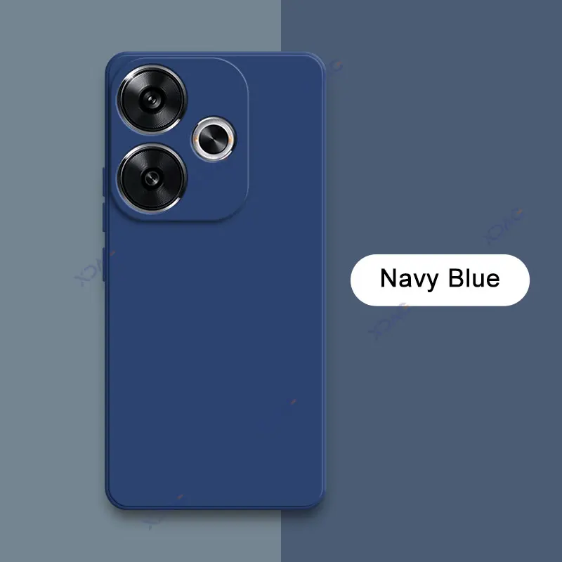 Premium Liquid Silicone Shockproof Phone Case - Full Protective Soft Back Cover for Xiaomi POCO F6 Pro 5G