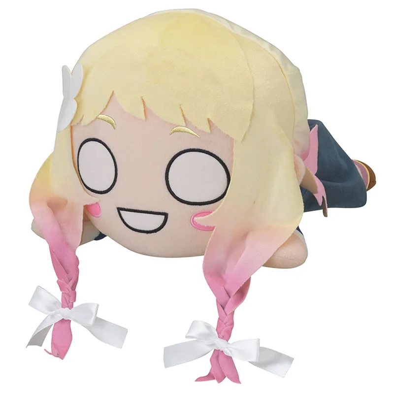 Almohada de peluche grande de 40cm para niños, muñeco de Anime japonés de amor en vivo, superestrella, Onitsuka, Natsumi