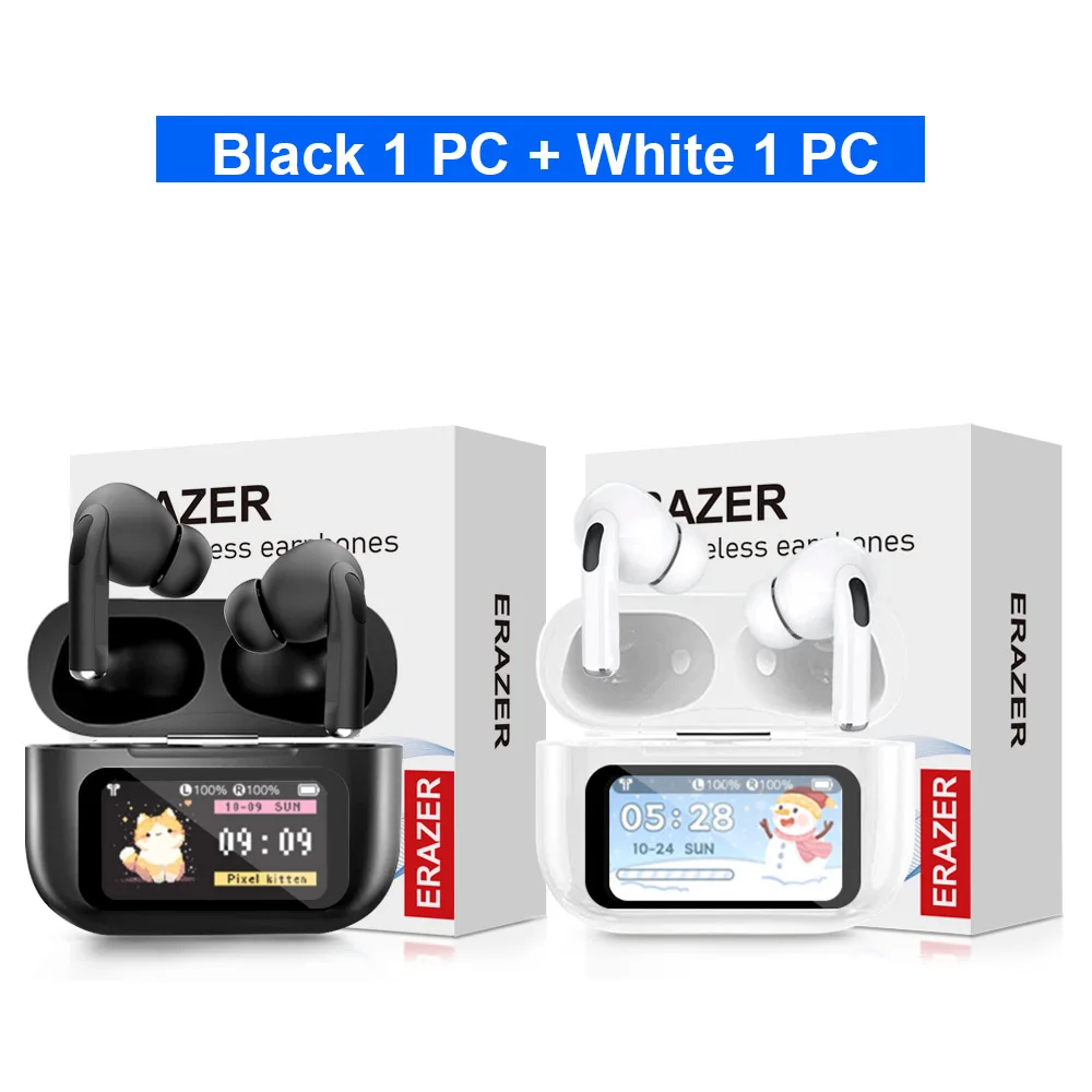 ERAZER Airs Pro Wireless Bluetooth Earphones with Touch Controls and ANC Noise Cancellation