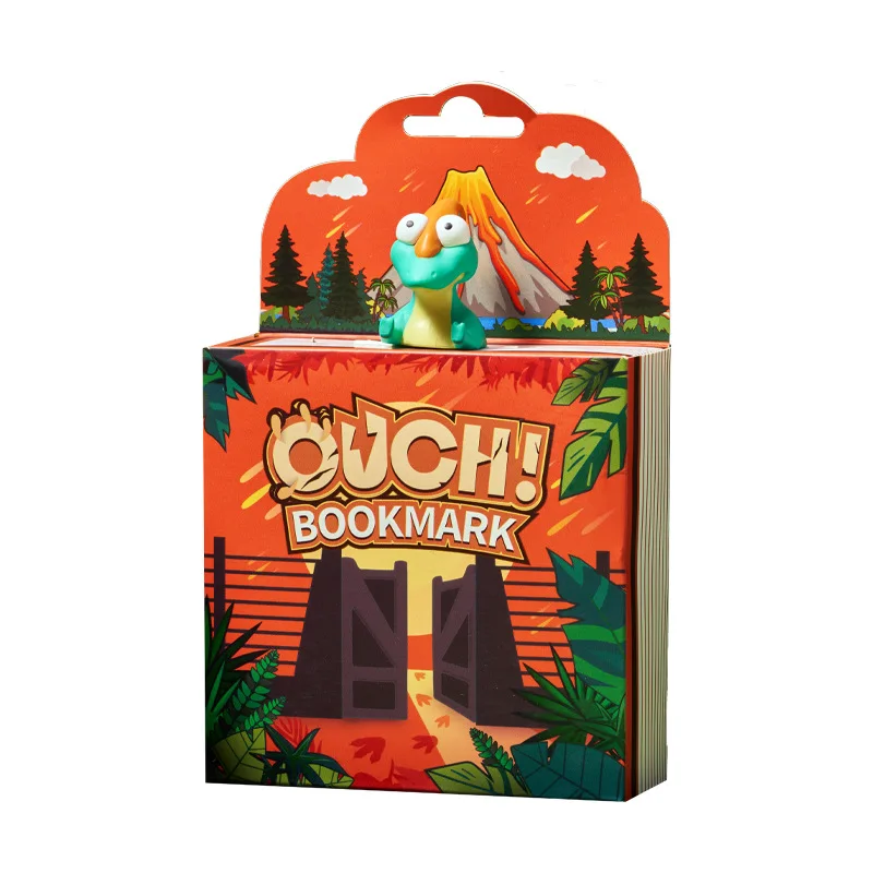 Funny 3D Stereoscopic Cartoon Animal Tyrannosaurus Rex Bookmark for Kids Students Reading Presents School Supplies MOHAMM 1 PC animal bookmark bookmarks stationery supplies