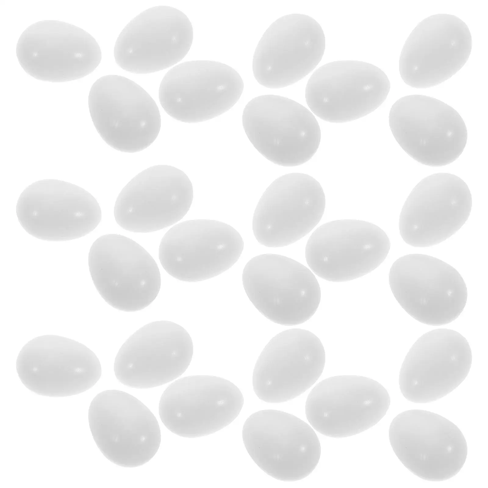 30 Pcs Parrot Fake Eggs Artificial Bird Egg Hatching Aid Supplies Solid Pigeon Egg Breeding Tools Pet Products