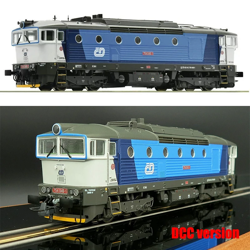 

ROCO Train Model HO Type 1/87 71024 754 Diesel Locomotive Digital Sound Effect CD Czech Version Rail Car Model Toy