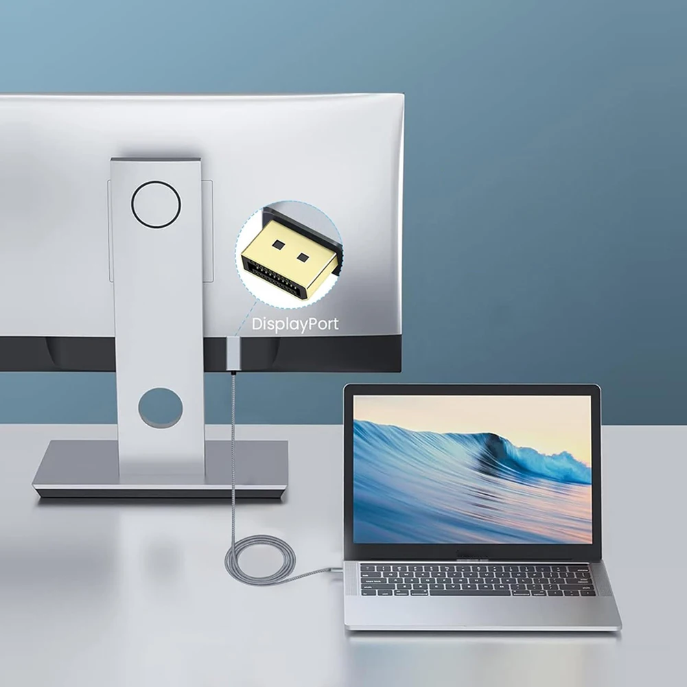 ƺ ƮϿ USB C-÷ Ʈ 1.4 ̺, Ʈ 4/3 ȣȯ, 8K @ 60Hz, 4K @ 144Hz, CŸ-DP1.4 , 1.8M