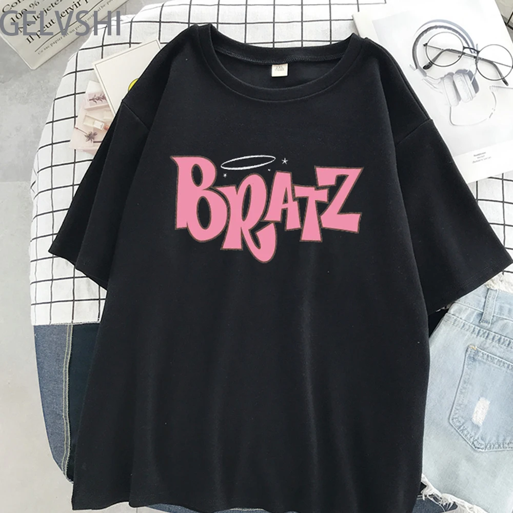 

Bratz Men's T-shirt Women's Cotton T-shirt Comfortable Casual T-shirt Summer Street Short Sleeve Fashion Harajuku Y2k T-shirt