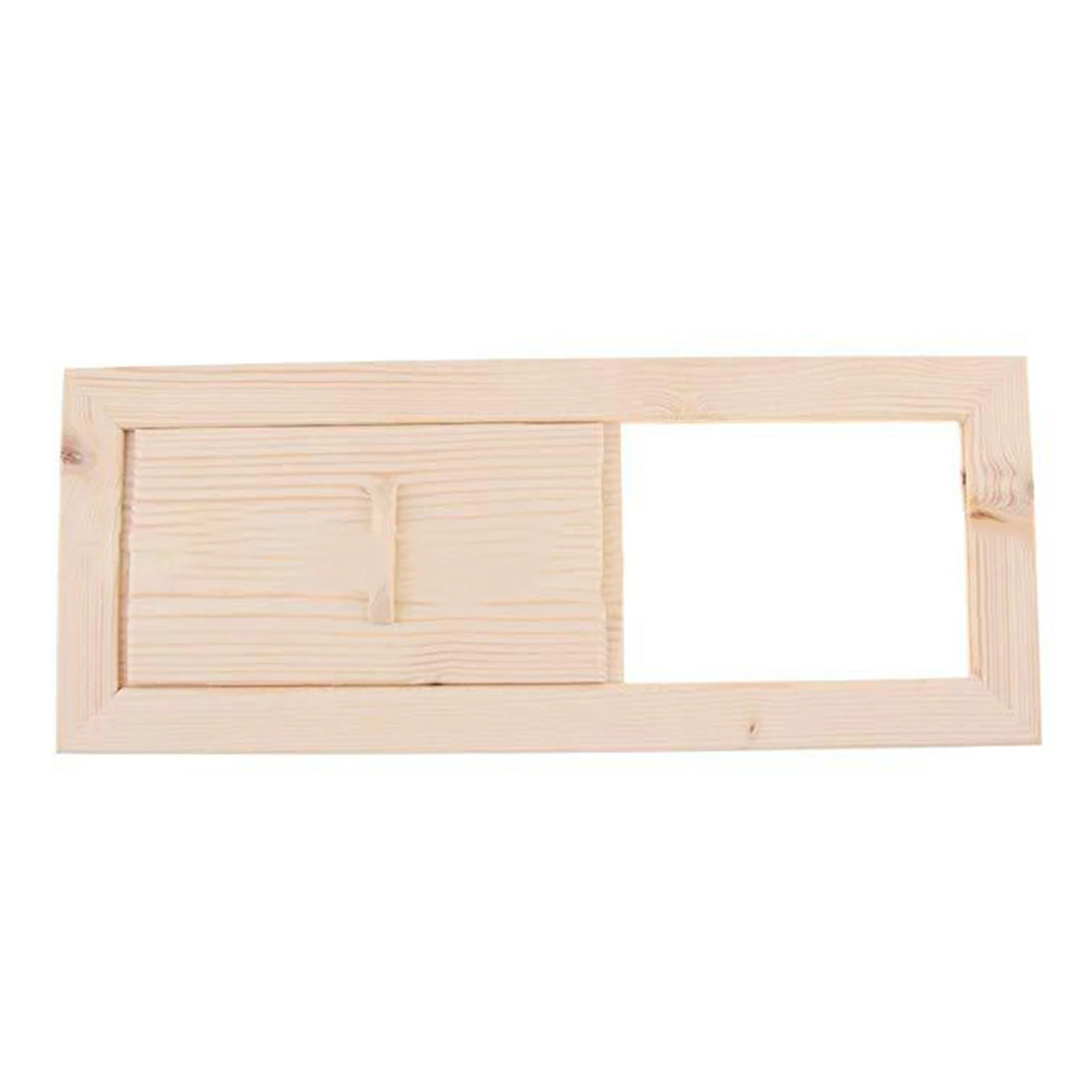 Adjustable Sauna Ventilation Flap Exhaust Air Slide Wood Valves For Window For Steam Room Steam Room Tool