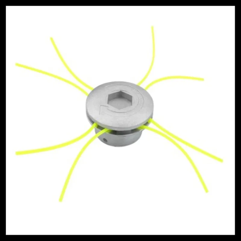 Grass Trimmer Head Universal Aluminum With 4 Lines Brush Cutter Head