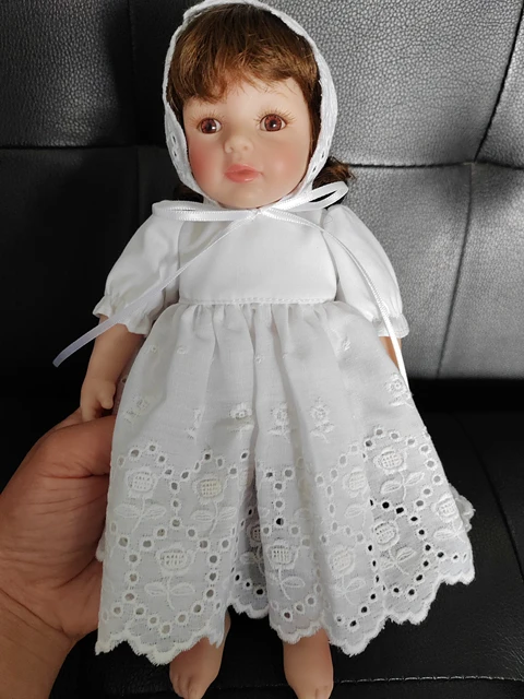 Mini muñeca Reborn de silicona para niños, muñeco pequeño de 7 , Micro  Preemie, antiestrés - AliExpress